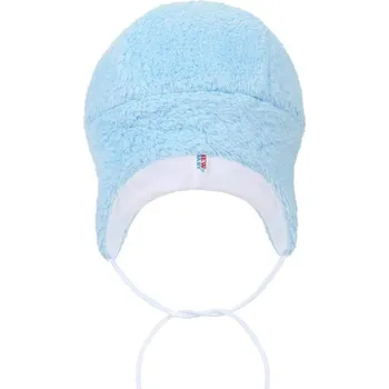 Čepice NEW BABY Zimní čepička New Baby Nice Bear modrá Modrá 80 (9-12m)