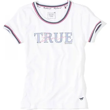 Dámské tričko MUSTANG Dámské bílé tričko SKADI M 6176_2100.200