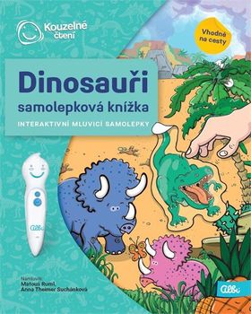Albi Kouzelné čtení Dinosauři: samolepková knížka
