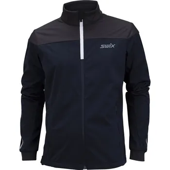Pánská softshellová bunda Swix Cross 12341 navy blue/antracit L