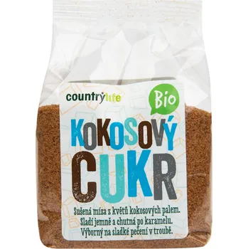Cukr Country Life Cukr kokosový Bio 250 g