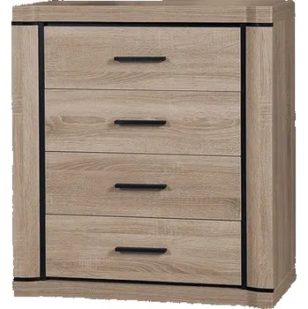 Komoda Komoda Xavier XV-4, Barva: dub sonoma MIRJAN 5902928799996