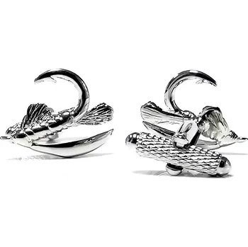 Manžetový knoflíček Manžetové knoflíčky muškaření, rybářská návnada