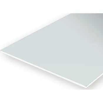 Plastikový model Bílá deska 3,2x150x300 mm (1 ks)