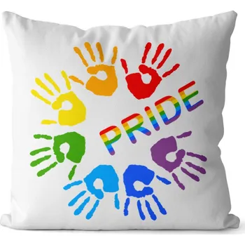 Dekorativní polštářek Polštář LGBT Pride (Velikost: 40 x 40 cm)