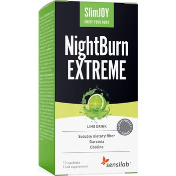 Spalovač tuku Sensilab NightBurn Extreme Lime Drink 10 sáčků