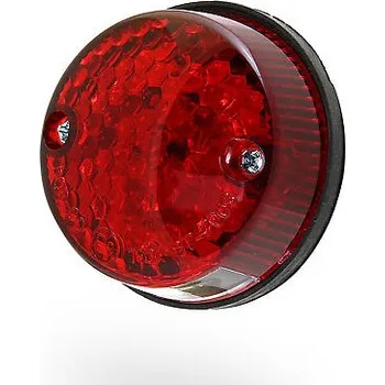 Osvětlení pro motocykl HS MOTO - Německo Led zadní a brzdové světlo Round