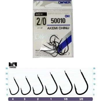 Rybářský háček OWNER - Háčky 50010 vel : 2
