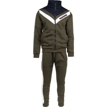 Pánská mikina Double Red Tepláková Souprava Double Red Retro 90'S Khaky/White