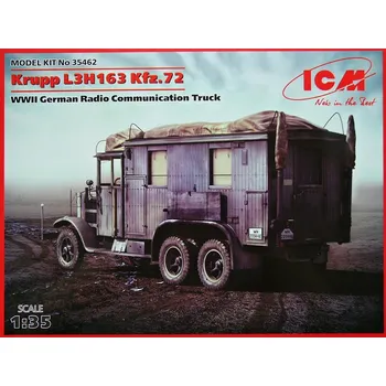 Plastikový model 1:35 Krupp L3H163 Kfz.72 German Radio Communication Truck