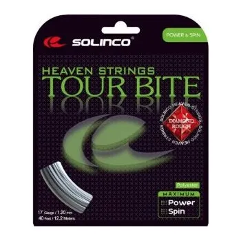 Raketový sport TENISOVÝ VÝPLET SOLINCO TOUR BITE DIAMOND ROUGH (12m) 1.25mm