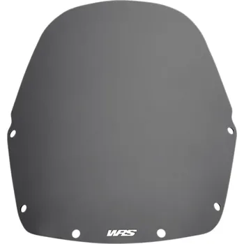 Plexi motocyklu WRS pro HONDA XRV 750 Africa Twin 1990-1992, barva tmavě kouřová, výška 40,5 cm (16") (Vyrobené z vysoce kvalitního plexiskla PMMA)