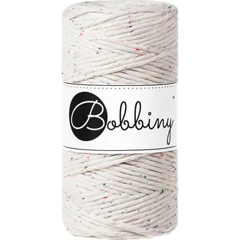 Bobbiny Macramé Cord 3 mm, Rainbow Dust