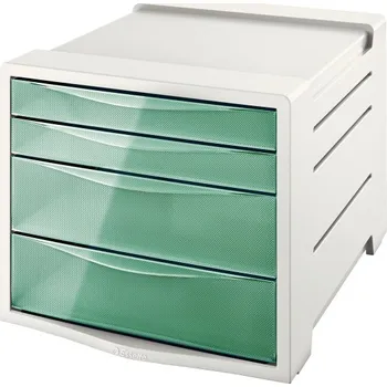 Archivační box Zásuvkový box Colour´Ice - ledově zelená / 2+2 zásuvky