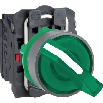 vypínač a zásuvka XB5AK123M5C0 ZE Ovládač otočný provětlený 2 pozice pevné 230vAC speciální popis ŠE, Schneider Electric