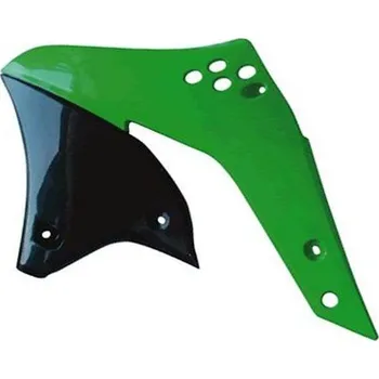 RACETECH kryt chladiče KAWASAKI KXF 250 06-08, barva zelená OEM (CVKXFVE0026) (KA03767026)