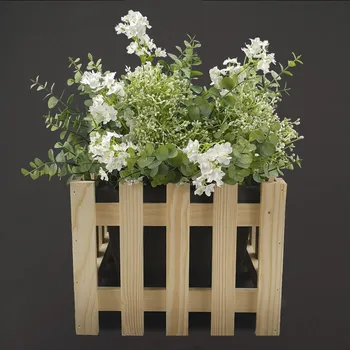 Obal na květináč AMADEA Dřevěný obal na květináč, 27x27x21 cm Český výrobek