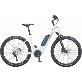 KTM Macina Aera P272 13,4 Ah 27,5" Metalic White/Grey/Blue 2021 Elektrokolo KTM Macina Aera P272 13,4 Ah 27,5" Metalic White/Grey/Blue 2021