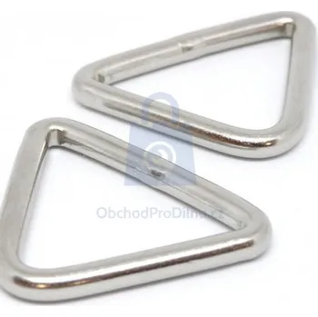 Trojúhelník svařovaný, nerez A2 6 x 40 mm, balení 10 ks