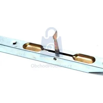 Nábytkové kování Zástrč zápustná páková, zinkovaná 150, balení 6 ks