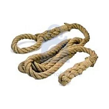 Lano Lano jutové s okem, šplhací 36 mm 6m, balení 1 ks