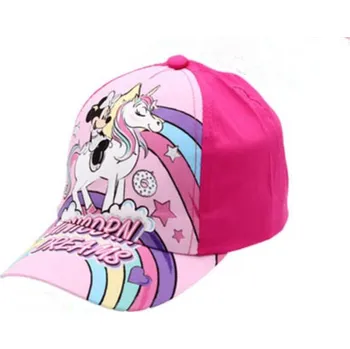 Kšiltovka Setino Dívčí kšiltovka Minnie na poníkovi coulour and size: Růžová tmavá