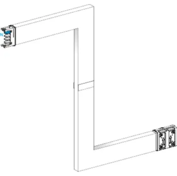 vypínač a zásuvka KSA250DZE43F Z - koleno 250 A na míru, Schneider electric