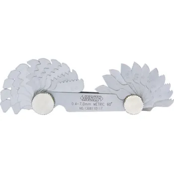 INSIZE Šablony závitové INSIZE, typ 4820 Rozměr: 00.25-6.0mm METRIC 60° + WHITWORT 55°