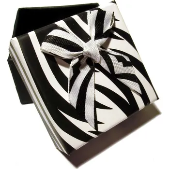 Dárková krabička Krabička zebra - 50x50x32mm