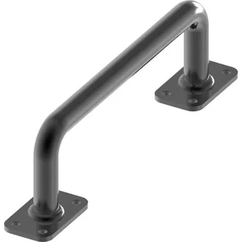 Příslušenství pro plot FAC Rovné madlo s deskou k přišroubování, černý lak VB1225.A12.V