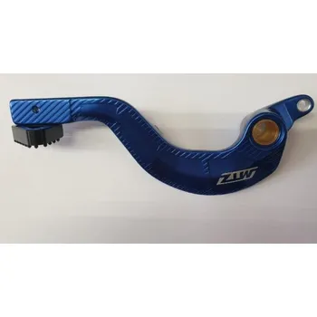 Pedál brzdy MTZ Yamaha YZF 250 01-05 / YZF 400/426 / 98-02 barva modrá (Doplňky pro motokros)