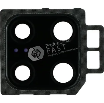 Náhradní díl pro mobilní telefon Sklíčko kamery + rámeček (černý) Huawei Mate 20 pro