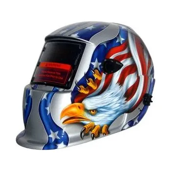 Svářečská kukla Alfa IN BARRACUDA S777C AMERIKA STŘÍBRO