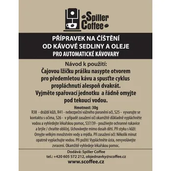 Příslušenství pro přípravu kávy příslušenství Spiller Coffee Čistič kávových sedlin