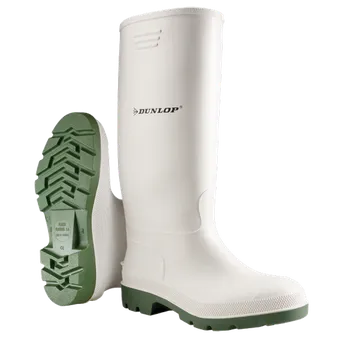 Pánské holínky DUNLOP PRICEMASTOR 380BV pracovní holínky bílé Velikost: 47