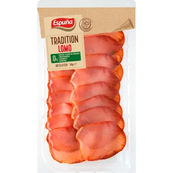 Sušené maso Espuna Sušená vepřová panenka plátky 80 g 