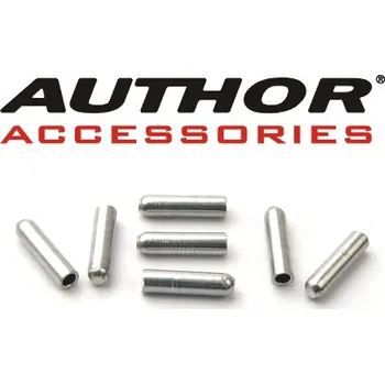 Lanko pro jízdní kolo AUTHOR Koncovka lanka ABS-Kl-A 1,2mm (500ks v bal) (stříbrná)