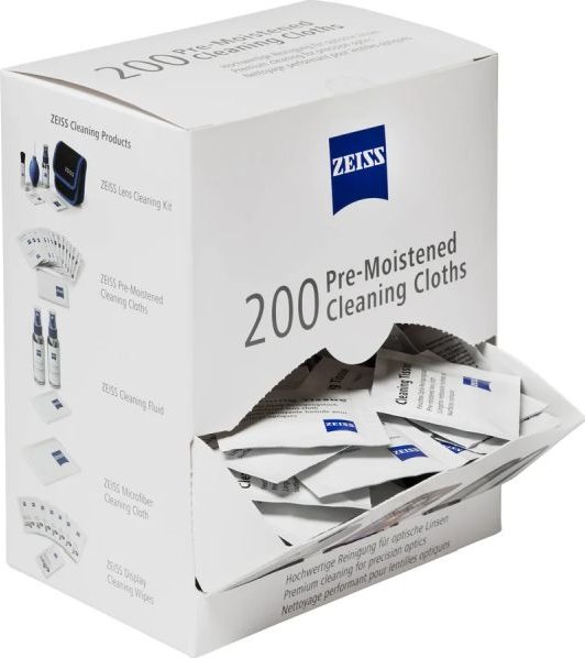 Carl ZEISS ZEISS Vlhčené čistící ubrousky 200 ks