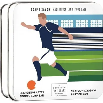 Scottish Fine Soaps Mýdlo v plechu Fotbal, 100 g