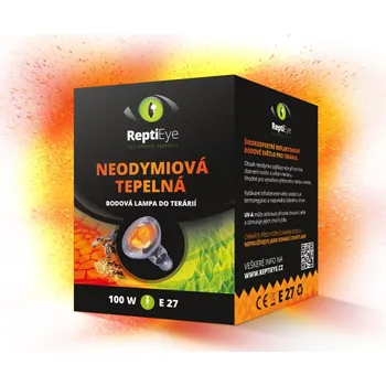 Osvětlení do terária Žárovka ReptiEye 100w Daylight Neodymium - Širokospektrální