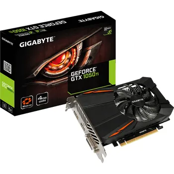 Gigabyte GeForce GTX 1050 Ti 4GB (GV-N105TD5-4GD) Grafická karta Gigabyte GeForce GTX 1050 Ti 4GB (GV-N105TD5-4GD)