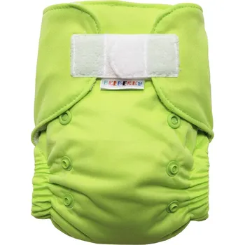 Plenkové kalhoty Breberky BIO Bambusová kapsová plenka (S) - Limetka SZ