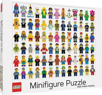 Puzzle Chronicle Books LEGO Minifigurky 1000 dílků
