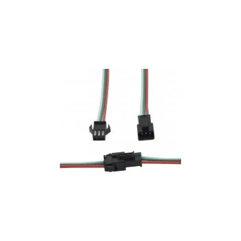 LED osvětlení 3-pin připojovací kabel pro digitální RGB LED pásky WS2811/2812B, set