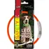 Obojek pro psa Dog Fantasy LED světelný obojek z nylonu S/M