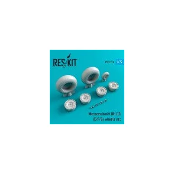 Plastikový model 1/72 Bf-110 E/F/G wheels (DRAG/AIRF/EDU/ITA)