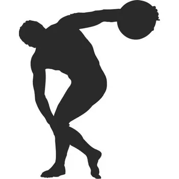 Samolepící dekorace SI0110035H - disk - 200 x 158 mm doleva