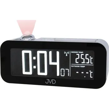 Budík Projekční rádiem řízený svítící budík s projekcí RB93 (s projekcí a teploměrem - POŠTOVNÉ ZDARMA!!)