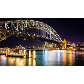 Obraz Malvis ® Obraz na stěnu - most Velikost: 60x40 cm