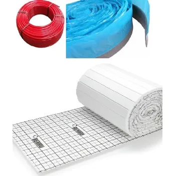 rozdělovač topení Balíček kompletního systému podlahového vytápění HERZ BPERT TAC pro plochu 30 m2 BPERT30TAC